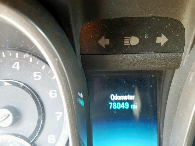 1G11C5SL1FU137037 - 2015 CHEVROLET MALIBU 1LT SILVER photo 8