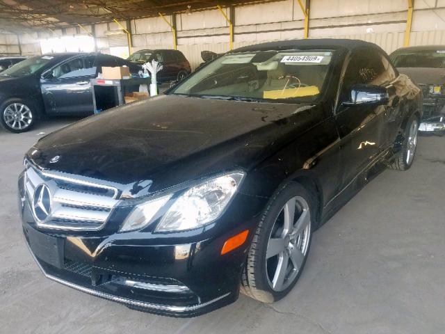 WDDKK5KFXDF218652 - 2013 MERCEDES-BENZ E 350 BLACK photo 2