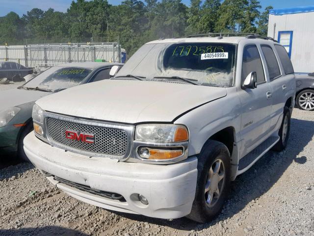 1GKEK63U43J179681 - 2003 GMC YUKON DENA WHITE photo 2