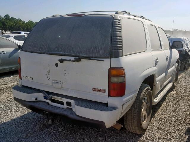 1GKEK63U43J179681 - 2003 GMC YUKON DENA WHITE photo 4