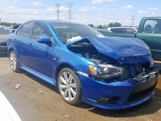 JA32U8FW8FU026384 - 2015 MITSUBISHI LANCER GT BLUE photo 1