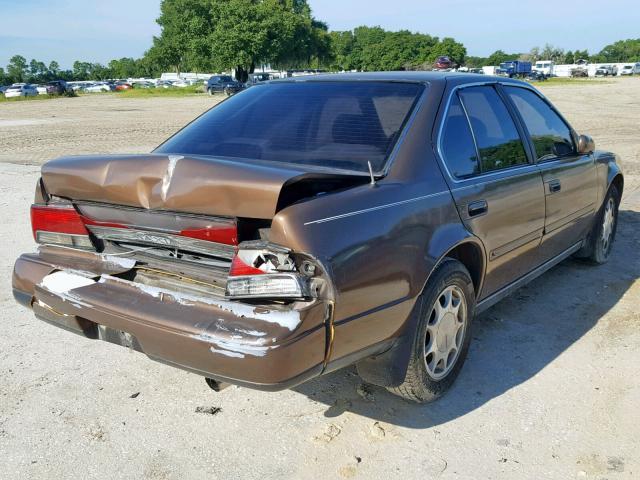 JN1HJ01F2NT004174 - 1992 NISSAN MAXIMA GXE BROWN photo 4