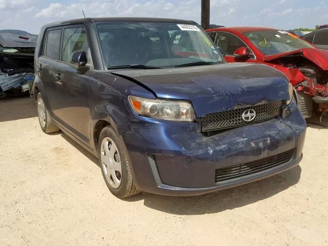 JTLKE50E981050120 - 2008 TOYOTA SCION BLUE photo 1