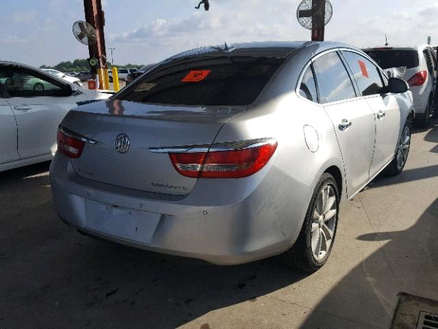 1G4PS5SK2D4174120 - 2013 BUICK VERANO SILVER photo 4