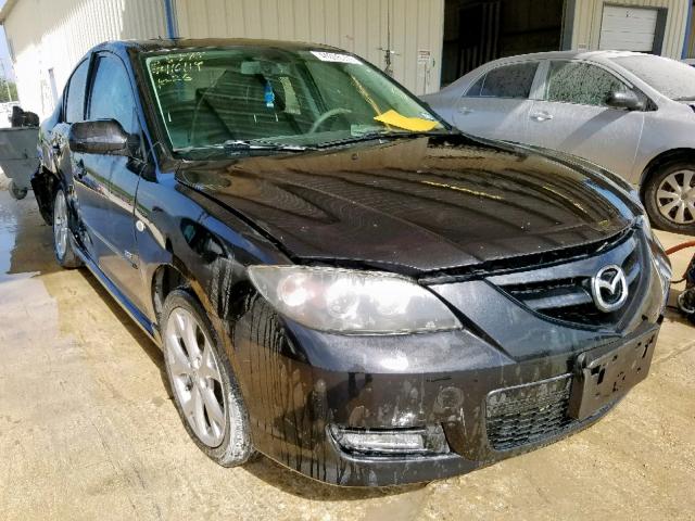 JM1BK323581128008 - 2008 MAZDA 3 S BLACK photo 1