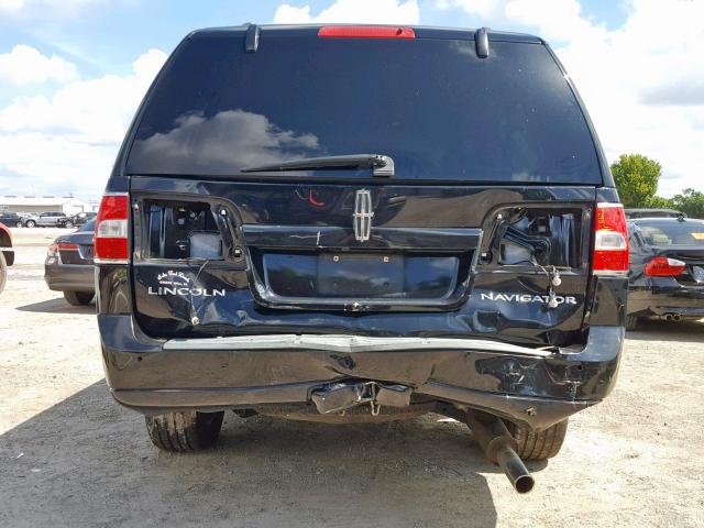 5LMJJ3H53BEJ09652 - 2011 LINCOLN NAVIGATOR BLACK photo 9
