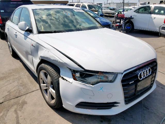 WAUGGAFC3CN108151 - 2012 AUDI A6 PREMIUM WHITE photo 1