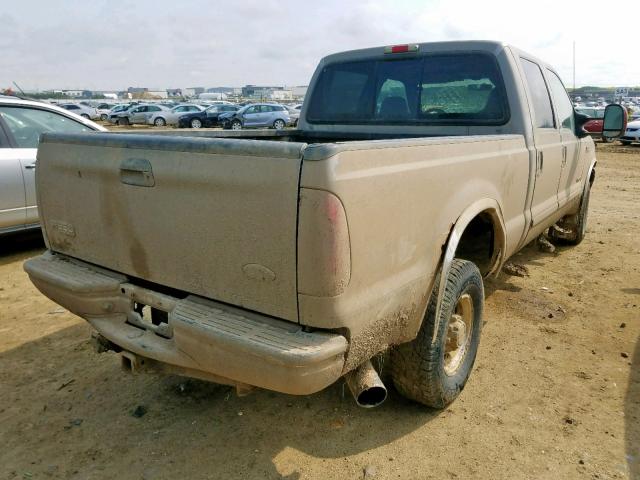 1FTSW31FX2EC25432 - 2002 FORD F350 SRW S GRAY photo 4