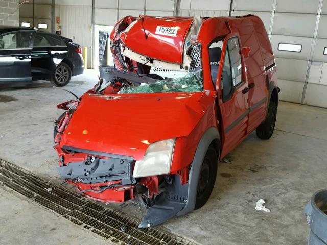 NM0LS7DN0BT066732 - 2011 FORD TRANSIT CO RED photo 2