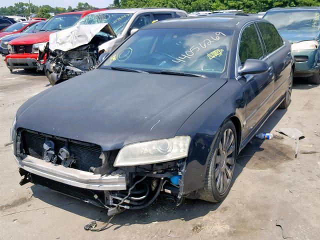 WAUMV44E37N011049 - 2007 AUDI A8 L QUATT BLUE photo 2