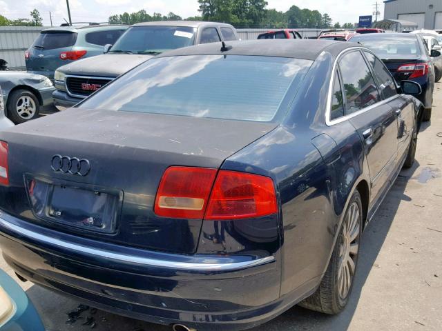 WAUMV44E37N011049 - 2007 AUDI A8 L QUATT BLUE photo 4