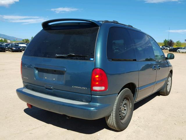 2B4GP45G6YR827927 - 2000 DODGE CARAVAN SE GREEN photo 4