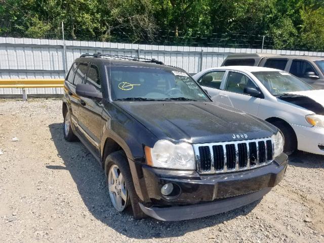 1J4HR58N76C224356 - 2006 JEEP GRAND CHER BLACK photo 1