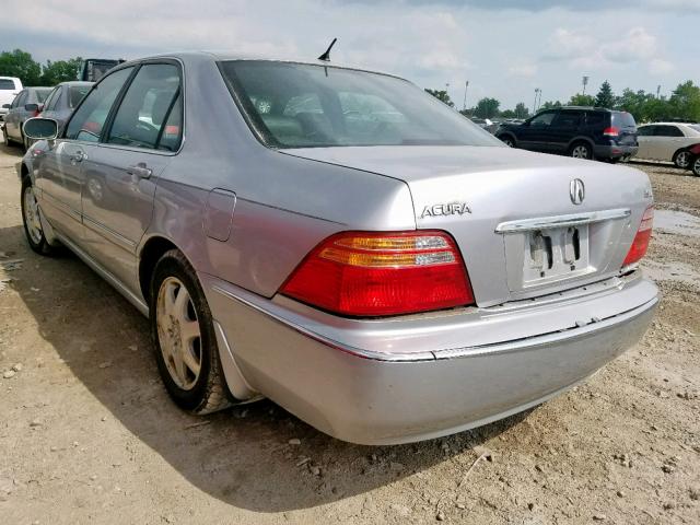 JH4KA96592C000155 - 2002 ACURA 3.5RL SILVER photo 3