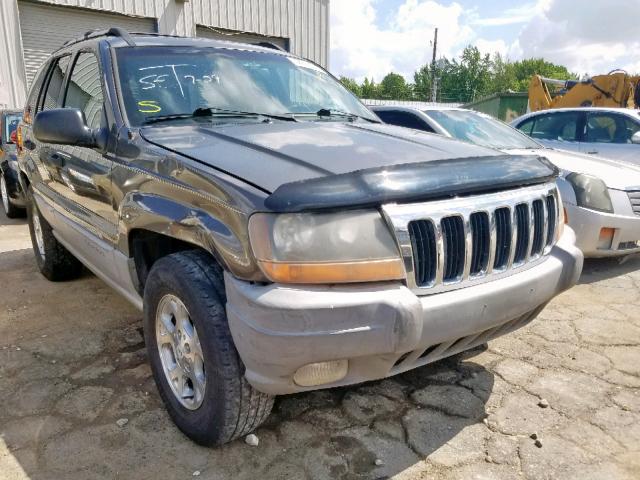 1J4G248S4YC410892 - 2000 JEEP GRAND CHER GRAY photo 1