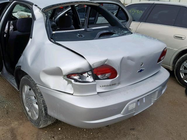 1G1JF524727275271 - 2002 CHEVROLET CAVALIER L SILVER photo 10