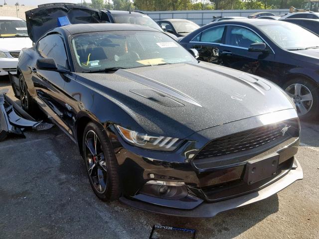 1FA6P8CF6H5272514 - 2017 FORD MUSTANG GT BLACK photo 1