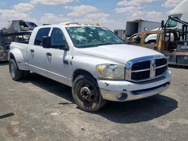 3D7ML49A47G837793 - 2007 DODGE RAM 3500 WHITE photo 1