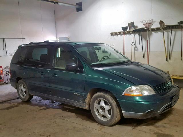 2FMZA57493BA49285 - 2003 FORD WINDSTAR S GREEN photo 1