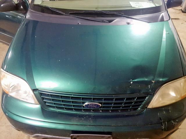 2FMZA57493BA49285 - 2003 FORD WINDSTAR S GREEN photo 7