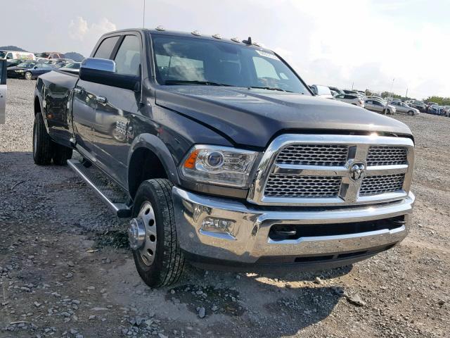 3C63RRJL3JG374607 - 2018 RAM 3500 LARAM GRAY photo 1