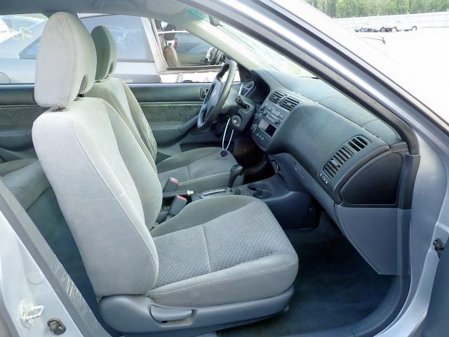 2HGES16103H566604 - 2003 HONDA CIVIC DX SILVER photo 5