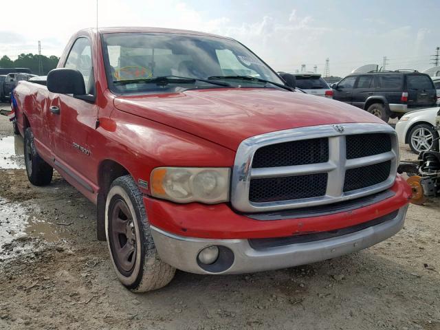 1D7HA16D83J637853 - 2003 DODGE RAM 1500 S RED photo 1