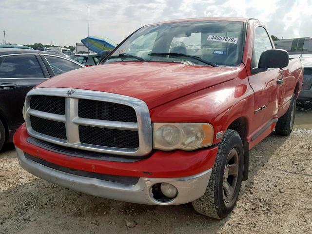 1D7HA16D83J637853 - 2003 DODGE RAM 1500 S RED photo 2