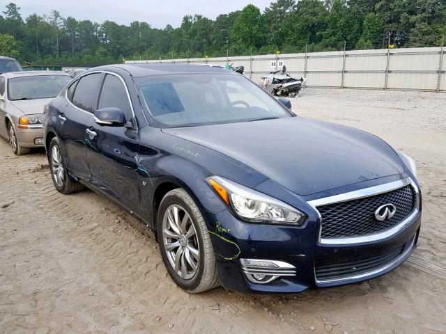 JN1BY1AP4GM220783 - 2016 INFINITI Q70 3.7 BLUE photo 1