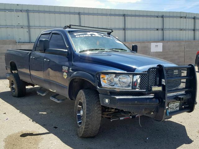 3D7KS28A28G232771 - 2008 DODGE RAM 2500 S BLUE photo 1