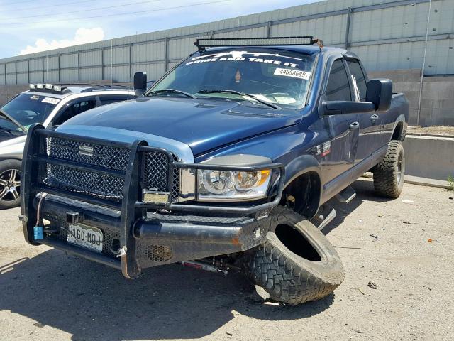 3D7KS28A28G232771 - 2008 DODGE RAM 2500 S BLUE photo 2