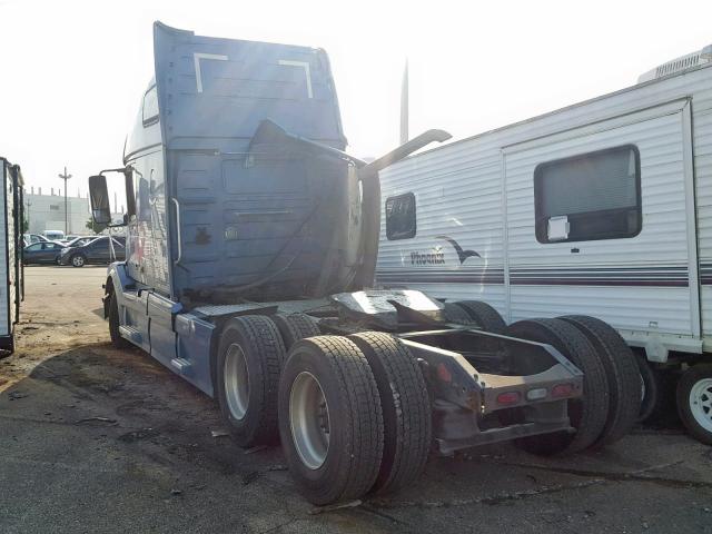 4V4NC9TH8CN543059 - 2012 VOLVO VN VNL BLUE photo 3