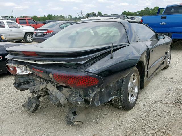 2G2FS22K922120285 - 2002 PONTIAC FIREBIRD BLACK photo 4