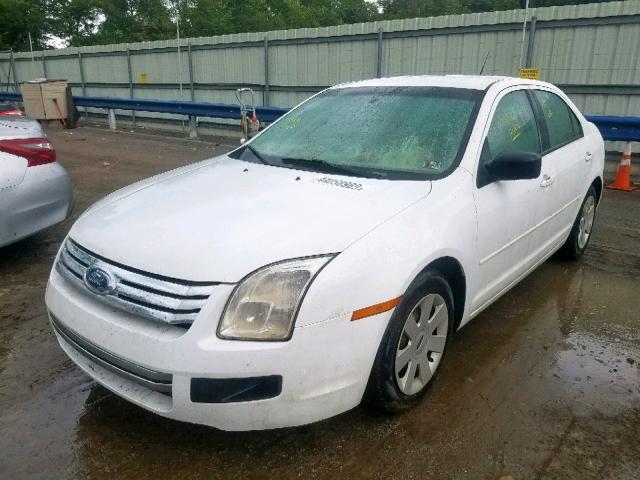 3FAHP06Z67R244286 - 2007 FORD FUSION S WHITE photo 2