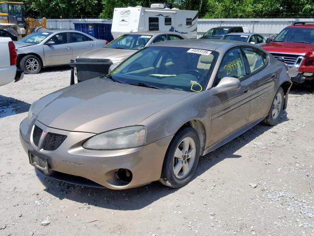 2G2WP552X61246911 - 2006 PONTIAC GRAND PRIX GOLD photo 2