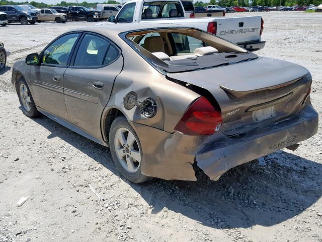 2G2WP552X61246911 - 2006 PONTIAC GRAND PRIX GOLD photo 3