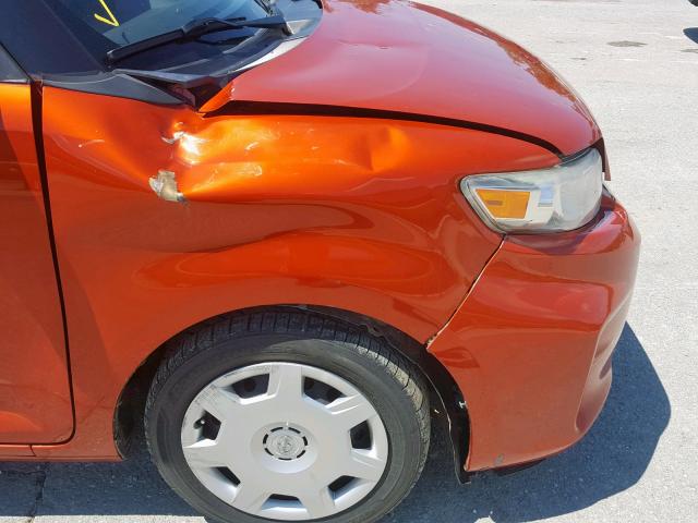 JTLZE4FE3CJ008566 - 2012 TOYOTA SCION XB 橙色 照片 9