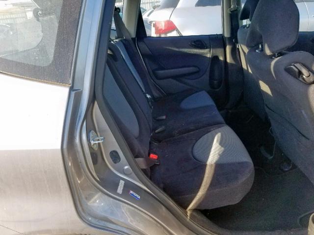 JHMGD38627S023323 - 2007 HONDA FIT S 灰色 照片 6