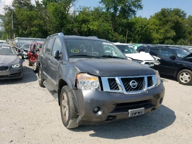 5N1AA0NE5BN618664 - 2011 NISSAN ARMADA PLA GRAY photo 1