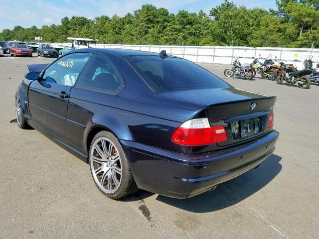 WBSBL93435PN61044 - 2005 BMW M3 BLACK photo 3