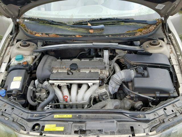 YV1RS61R512012954 - 2001 VOLVO S60 GOLD photo 7