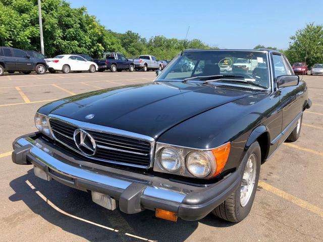 WDBBA45A4DB021957 - 1983 MERCEDES-BENZ 380 SL BLACK photo 2