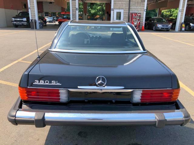 WDBBA45A4DB021957 - 1983 MERCEDES-BENZ 380 SL BLACK photo 5