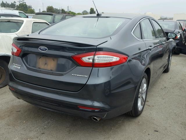 3FA6P0SU1FR247712 - 2015 FORD FUSION TIT GREEN photo 4