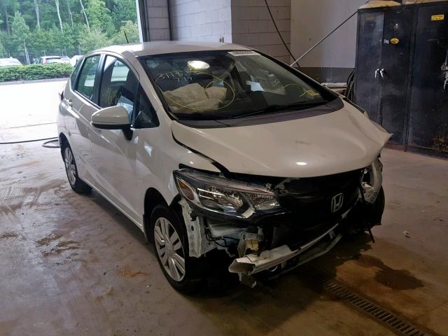 3HGGK5H53HM708565 - 2017 HONDA FIT LX WHITE photo 1