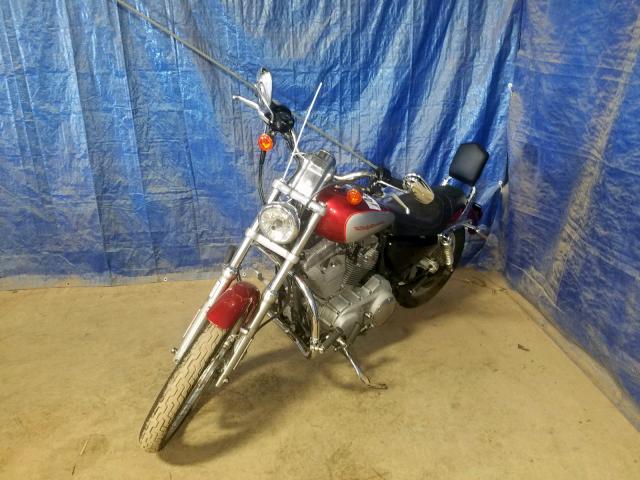 1HD4CJM135K459275 - 2005 HARLEY-DAVIDSON XL883 C MAROON photo 2