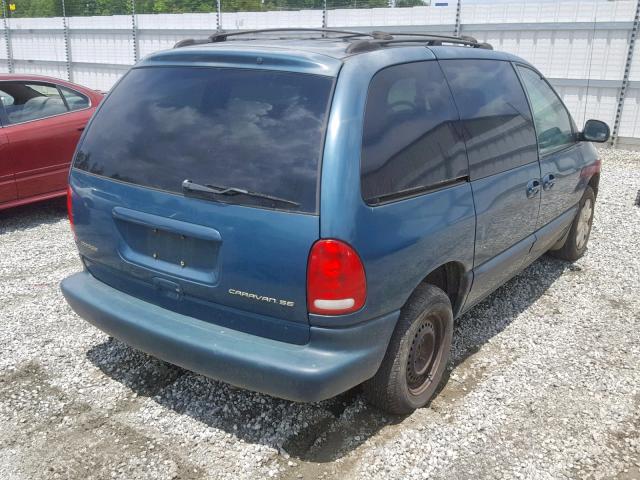 2B4GP45G1YR868028 - 2000 DODGE CARAVAN SE GREEN photo 4