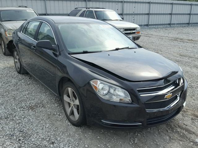 1G1ZC5E12BF389763 - 2011 CHEVROLET MALIBU 1LT BLACK photo 1
