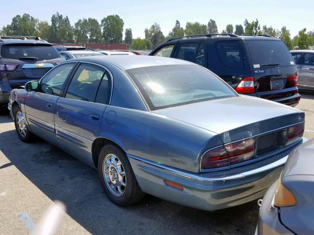 1G4CU5411Y4232088 - 2000 BUICK PARK AVENU TEAL photo 3