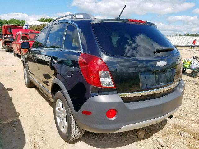 3GNAL2EK7DS554014 - 2013 CHEVROLET CAPTIVA LS 黑色 照片 3
